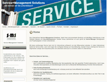 Tablet Screenshot of consulting-sms.com